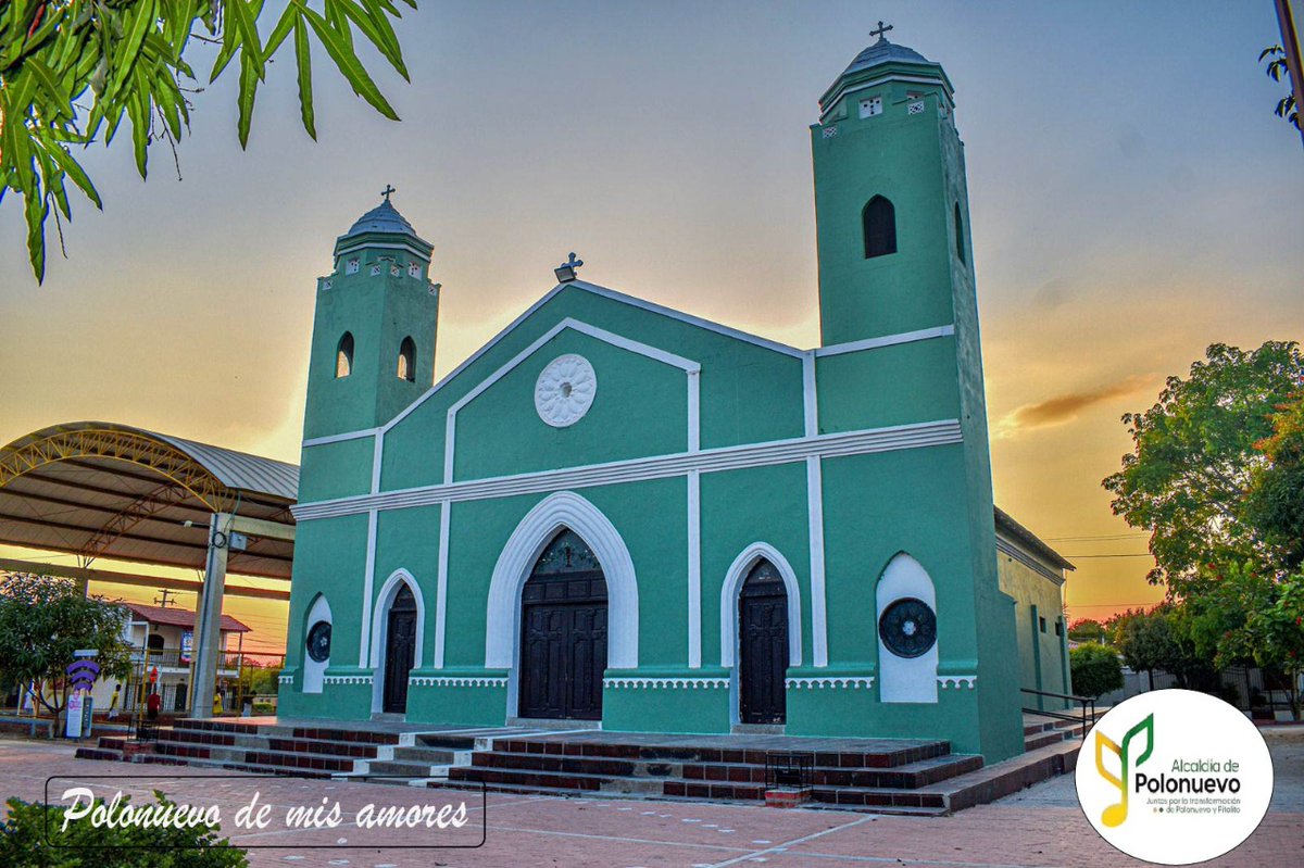 ¡ Polonuevo de mis amores !

Hermosa fotografía de nuestra iglesia ⛪San Luis Beltrán.
