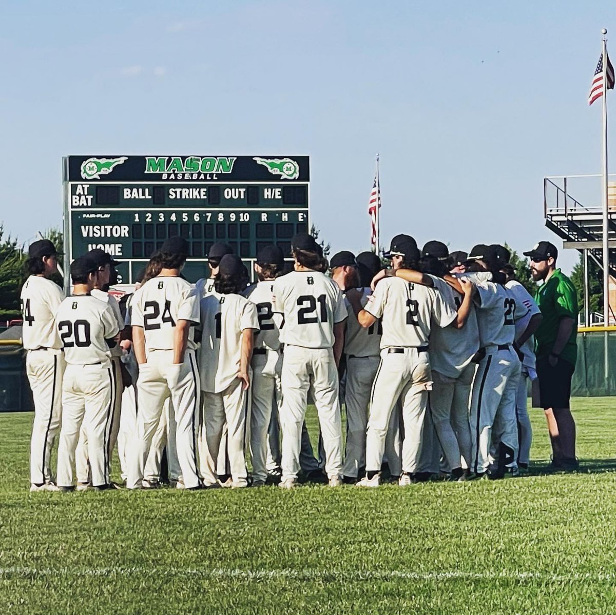 BadinBaseball's tweet photo. Badin Baseball headed back to State Final Four for the 14th time after defeating Buckeye Valley yesterday!  Eric Rawlings fires a no hitter(?) to move his record to 10-0. Offense banged out 10 hits!  Play Hoban Friday at 4:00 in Akron. https://t.co/W4BeHm7L1x