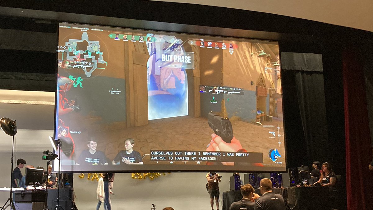 TSDesportsNJ's tweet photo. The Valorant match is underway! All production today is student run (sound, video, commentating, and stream). #esportsedu #njed @GSEsportsorg https://t.co/X7LABMRyVE