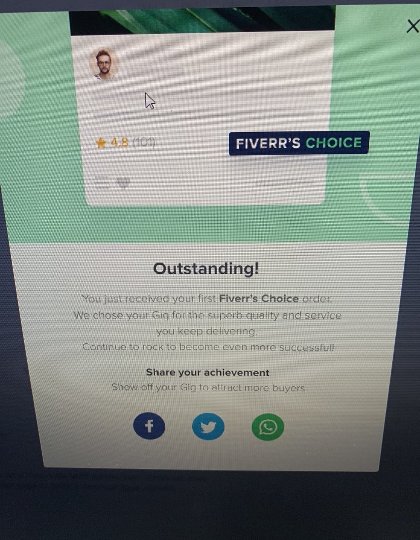 Damian_UGC's tweet photo. I made $2k profit on Fiverr in my first month of UGC and became Fiverr’s Choice! 

I made a document on how I did it! 

Just follow me, RT, and comment ‘I need’ and I will message you the doc! 

*(Have to be following me or I can’t send it) 

I’m new to the community! https://t.co/eZ4BeYl4vO