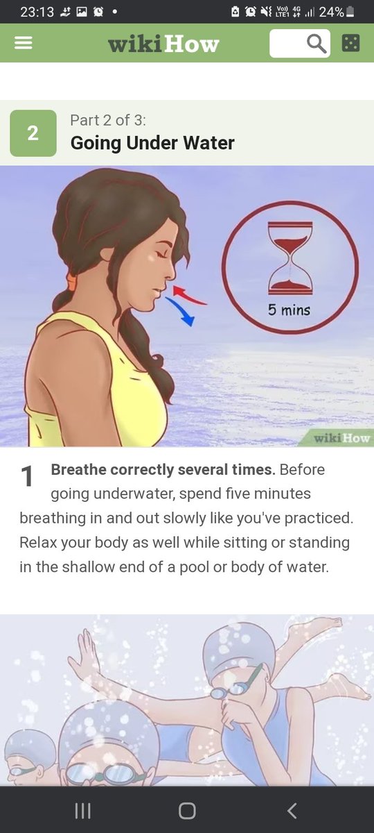 Anordinaryguyyy's tweet photo. @RubiDilaik Ruby here are some quick under water breath holding tricks for you ......

Do well don't stress !! And remember "KNOWLEDGE IS POWER" and "UTILIZING KNOWLEDGE IS WINNER'S STRATEGY" 💚💫 https://t.co/I6gyLqfVU8