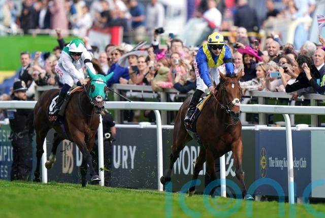 2nd in the Epsom Derby 🐴 

HOO YA MAL (Territories X Sensationally) 

Congratulations to Andrew Balding and Owner Ahmad Al Shaikh and all at Green Team Racing.