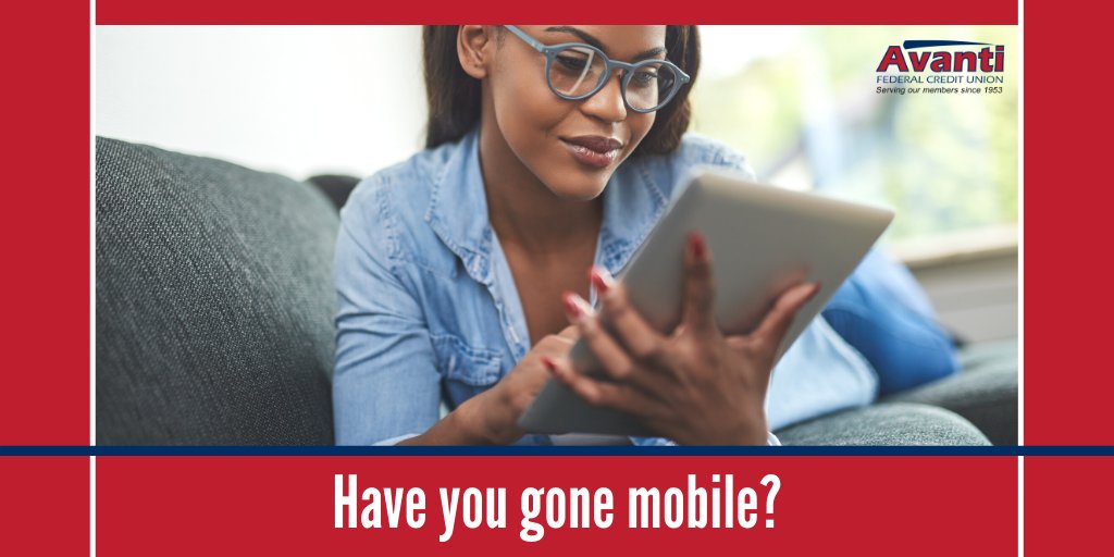 AvantiFcu's tweet photo. #AvantiFCU is now mobile, so why aren't you? 🤔 Download our Mobile App today to view your account, deposit checks, transfer funds, and bank on the go! With us, you'll never be out of touch. 📲

Learn more: https://t.co/SxIM8d7bai

#ExploreSD #LakeKampeska https://t.co/YEcaJJc9T4