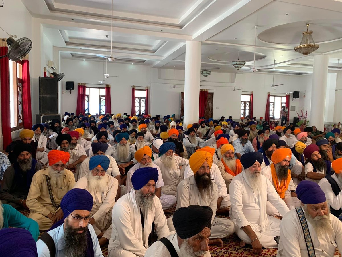PanthSJ's tweet photo. Bhai @MandhirSingh_ and Prof Kanwaljit Singh (@kanwalwan) shared their views during this samgam. https://t.co/qTdunkiX7J