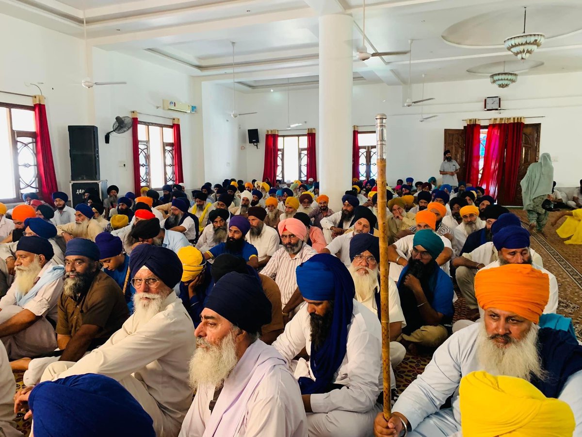 PanthSJ's tweet photo. Bhai @MandhirSingh_ and Prof Kanwaljit Singh (@kanwalwan) shared their views during this samgam. https://t.co/qTdunkiX7J