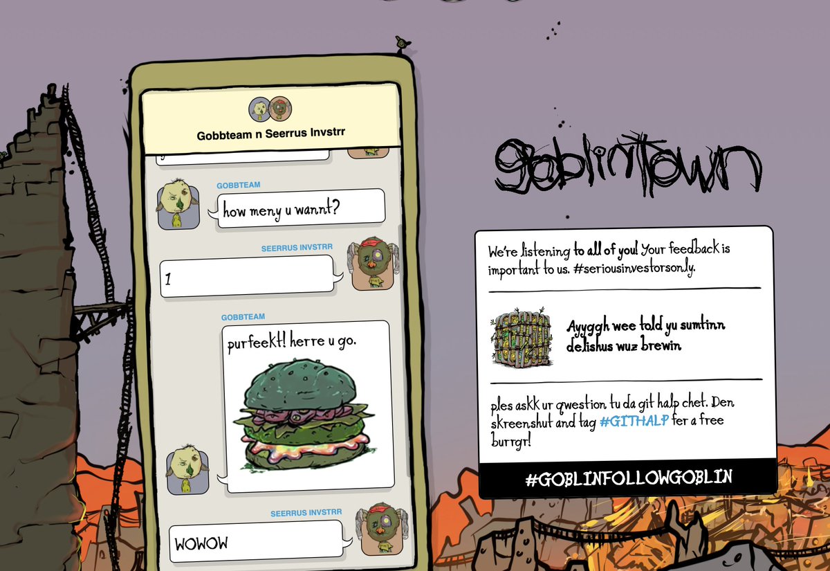 yssseth's tweet photo. WOW #mcburgertown #goblintownwtf #GITHALP https://t.co/JQbcXBfBHh