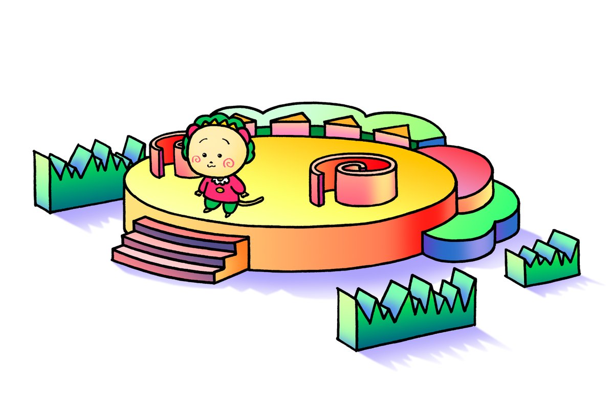 「コジコジ万博を見ました 」|millitsukaのイラスト
