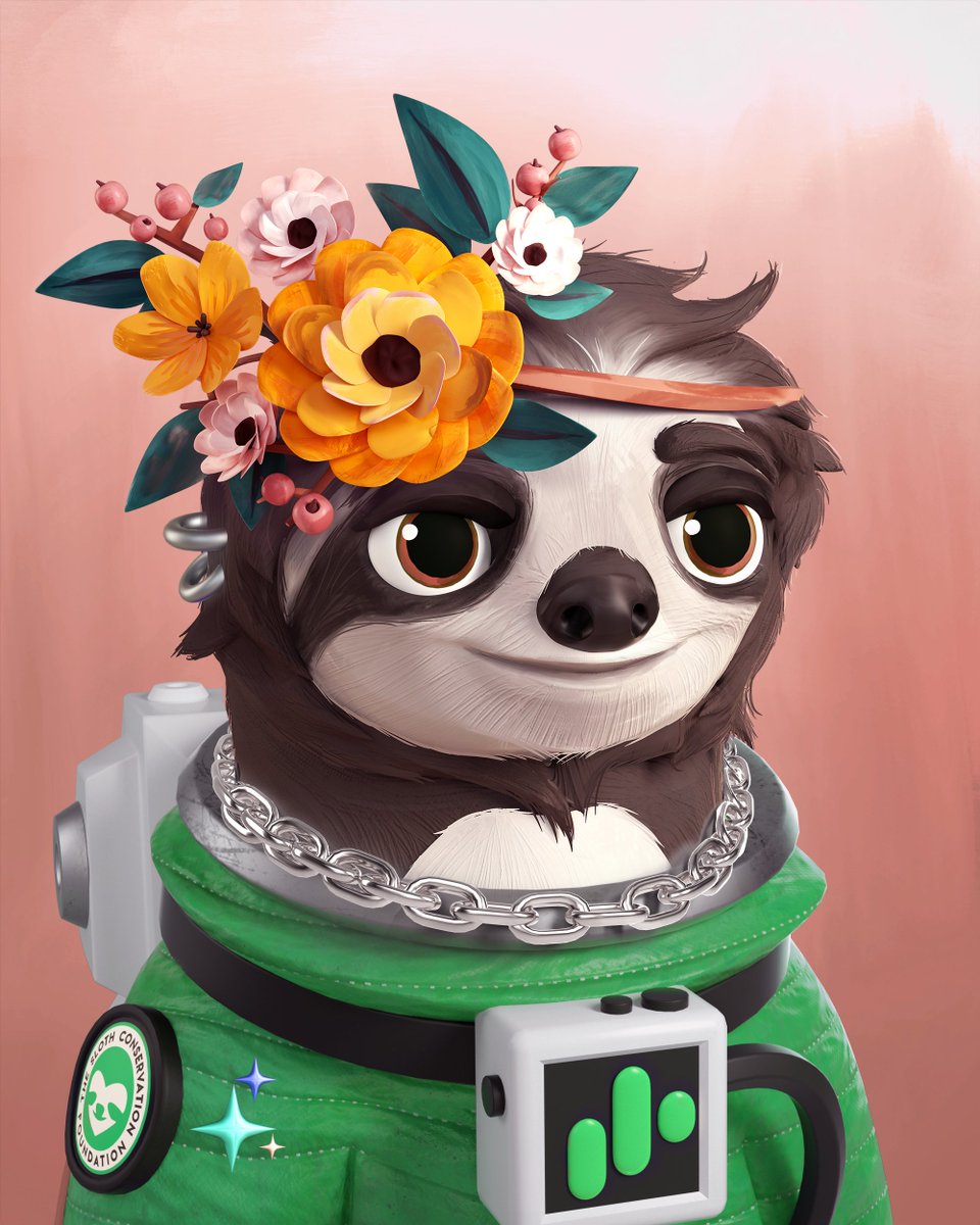 alexnderkwright's tweet image. Got another sloth! Y&apos;all, this avatar builder from @metadopt  is absolutely going to change the NFT minting game!