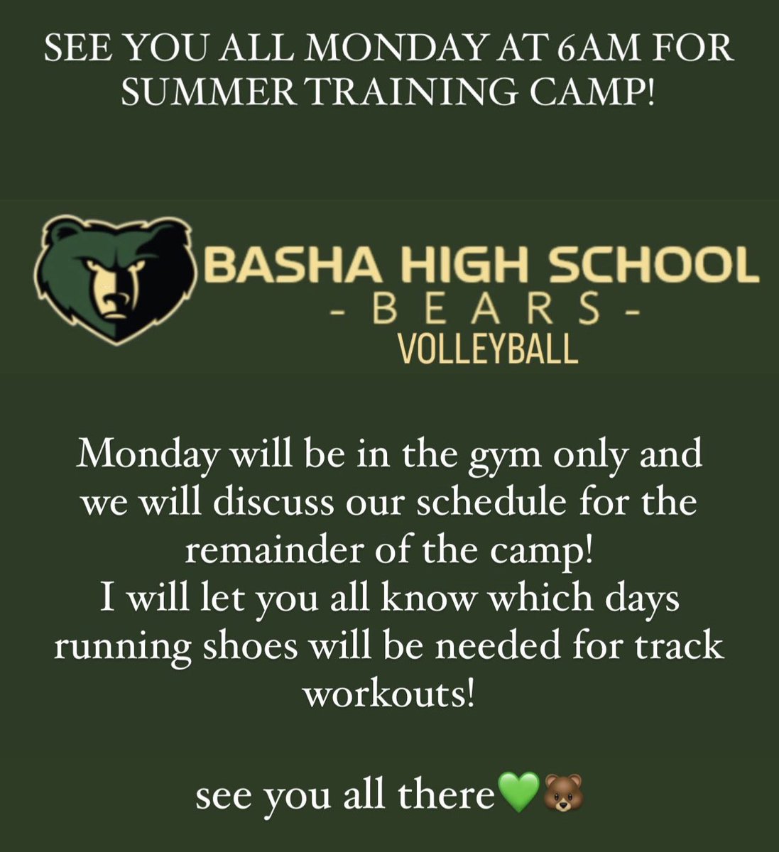 Basha HS Volleyball tweet media