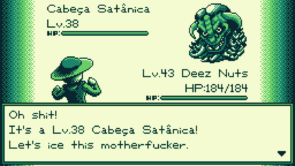 its_avg_joe's tweet photo. Hey there!
My name's Joe and I'm a solo developer working on "The Edge of Allegoria", a(n im)mature take on classic GameBoy era RPG's!

If you're new here, be sure to follow me for game updates, random pixel art, and the occasional shitpost 🙃

#solodev #indiegame #pixelart #rpg https://t.co/zyOI1zgtUl