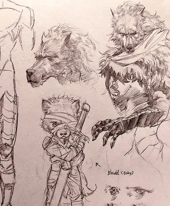 Elden Ring sketches 