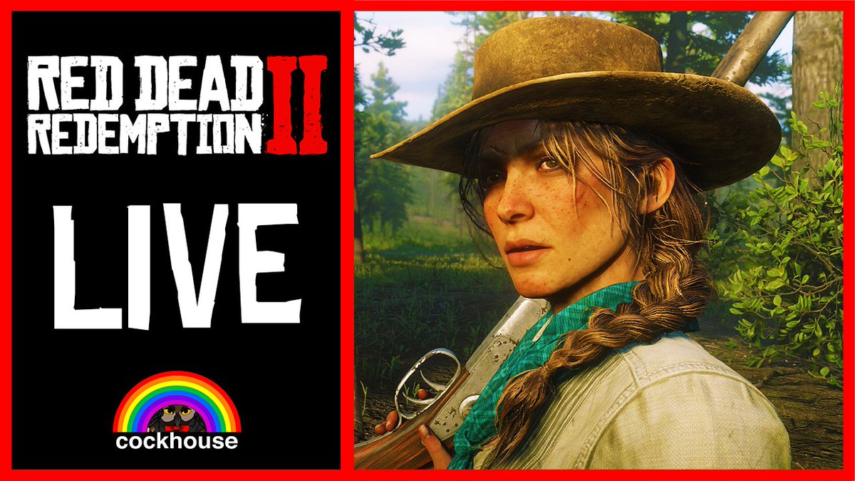 RockridgeUK's tweet photo. LIVE NOW in #RedDeadRedemption2 Come Join us !! π
https://t.co/L6FR7vYLW8
#cockhouse #dtvnetwork #daggerspov https://t.co/lm4cz5qzuL