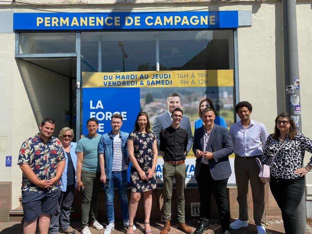 hdupas's tweet photo. 🗳 Mobilisé aux côtés des candidats de la majorité présidentielle dans le Grand Est : 

👉 Avec @AlainFontanel et @Laurine_Roux67 ce matin à Strasbourg.
👉 Avec @david_valence et Charline Prince cet après-midi à Saint-Dié-des-Vosges. 

Les 12 et 19 juin, on vote #Ensemble ! https://t.co/vTi1n920jx