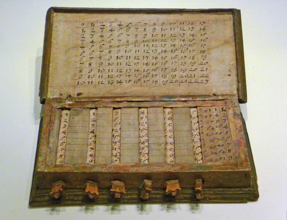 caridmap's tweet photo. @engineers_feed John #Napier, 1550–1617, #Scotland:
1) Napier's bones (#lattice #multiplication) ⇒ mechanical calculations (Blaise #Pascal, Gottfried Wilhelm #Leibniz, Charles #Babbage/#Ada Lovelace) ⇒ computers ⇒ @twitter/@elonmusk https://t.co/IdfoUGDOoS