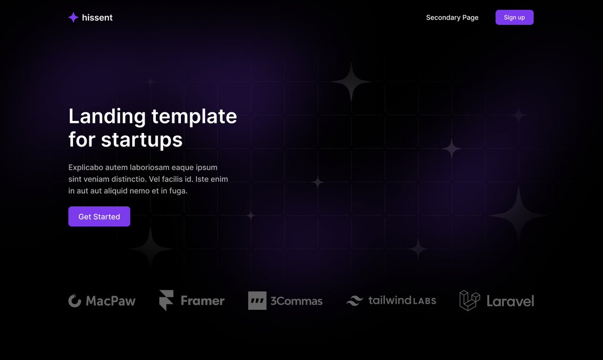 semdzh's tweet photo. Working on a new landing page template for my side project @launchoice💫 https://t.co/VTZcreMFTO