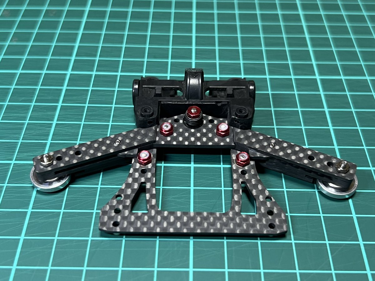 13mmローラー用アンカー完成〉 直プレートとブレーキプレートのみで