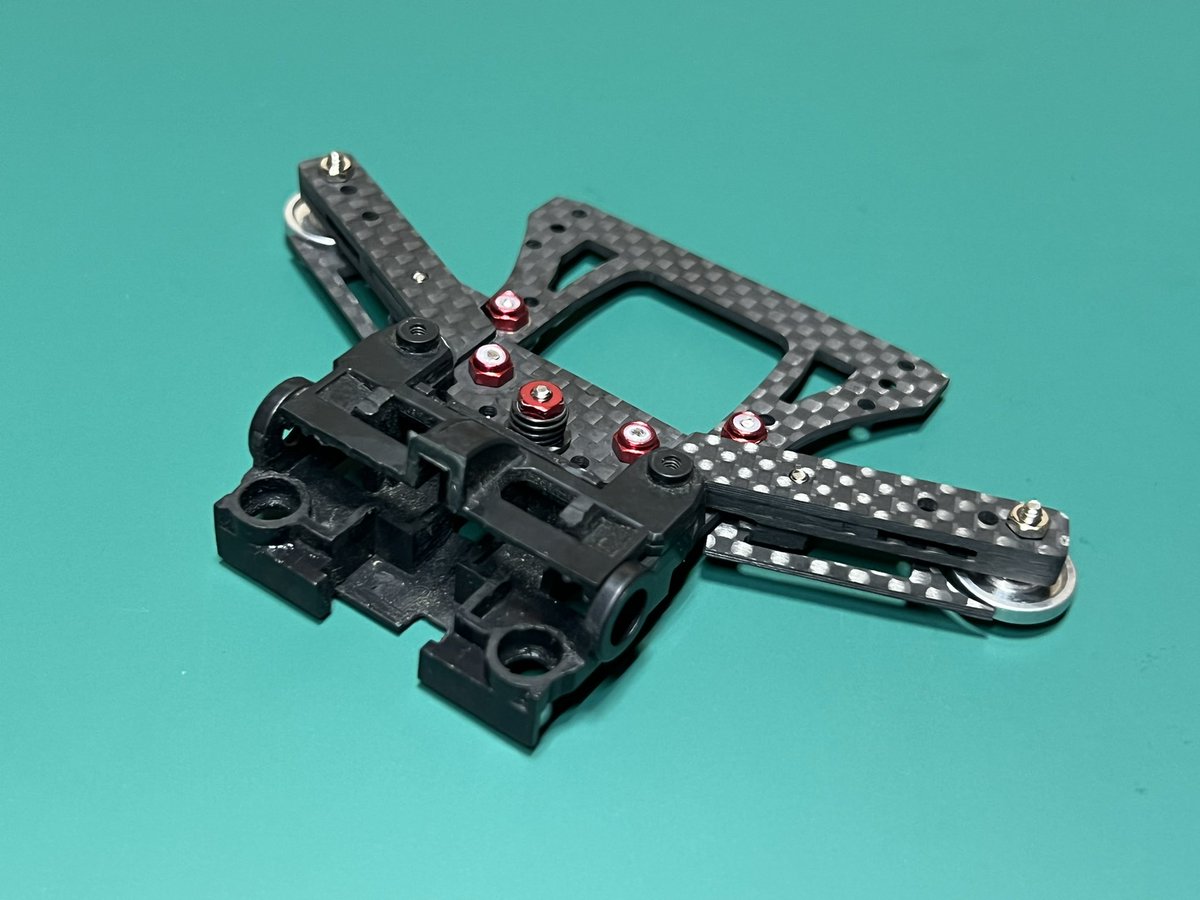 13mmローラー用アンカー完成〉 直プレートとブレーキプレートのみで