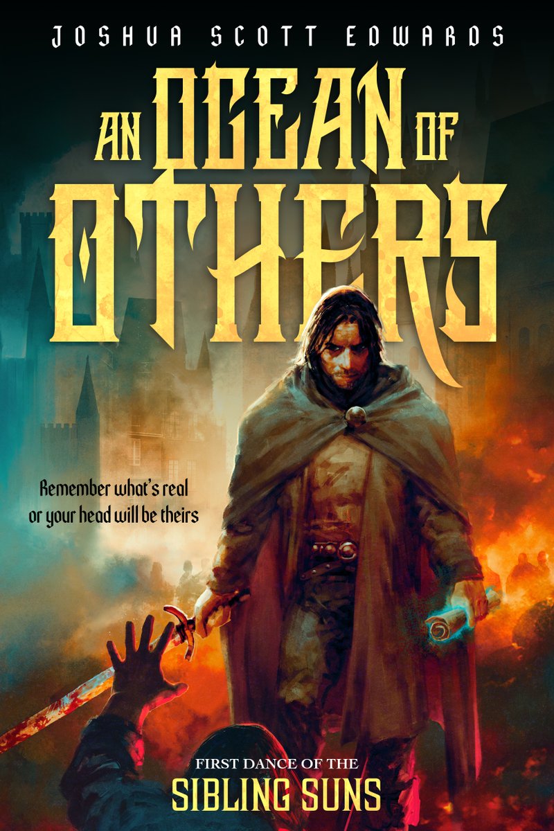 JoshSEdwards's tweet photo. Cover reveal for AN OCEAN OF OTHERS, the first book in my new epic fantasy series releasing September 6, 2022!

Many thanks to Felix Ortiz and Shawn T. King for putting this together!

#WritingCommunity #ReadingCommunity #Fantasy #BookTwitter https://t.co/l3rL3ocFVA