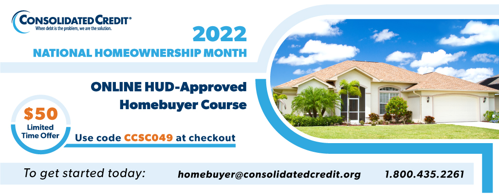 ConsolidatedUS's tweet photo. #NationalHomeownershipMonth 
We've partnered with eHomeAmerica to offer a low-cost ONLINE homebuyer course! You receive a #FirstTimHomebuyer certificate that helps qualify for most down payment assistance programs: https://t.co/UrYo6L8WbS

#ConsolidatedCredit #HousingCounseling https://t.co/EqUjFxjNMY