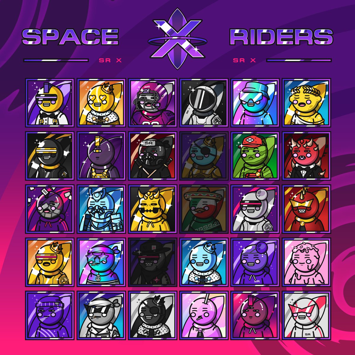 SpaceRidersXYZ's tweet photo. 3 down, 27 to go...

Who's next? https://t.co/wiixirvDpo