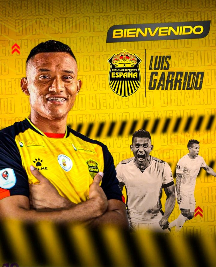 LigaBetcris's tweet photo. Luis Garrido es nuevo jugador del Real España.

#LuisGarrido #RealEspaña #Nuevo #LigaNacional #LigaBetcris https://t.co/cIQz4DxHLQ