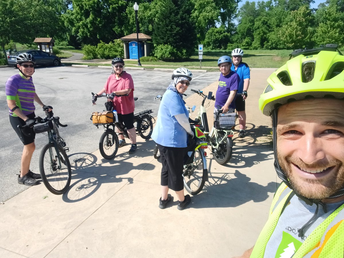 raschall's tweet photo. Thank you for coming out! People need to try out this amazing gem of a trail, the new Rancocas Creek Greenway segment in Riverside and Delanco, NJ #onthecircuit #delawareriverheritagetrail #DRHT #eastcoastgreenway https://t.co/xqZojF62BD