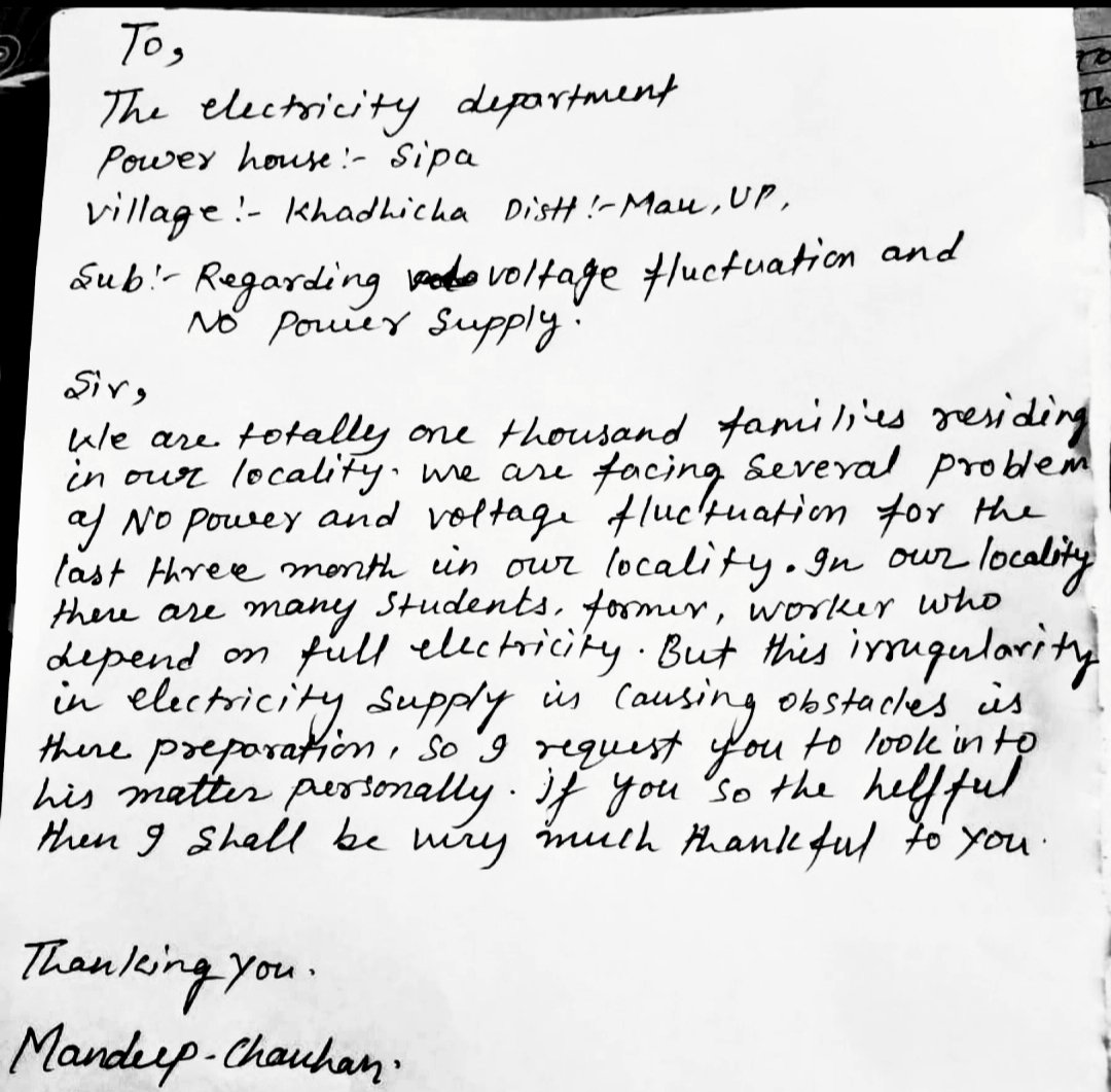 Mandeep123ch's tweet photo. @UppclChairman 
@UPPCLLKO 
@myogioffice 
@EMofficeUP 
@PMOIndia 
@ https://t.co/hwZfXFoH3E