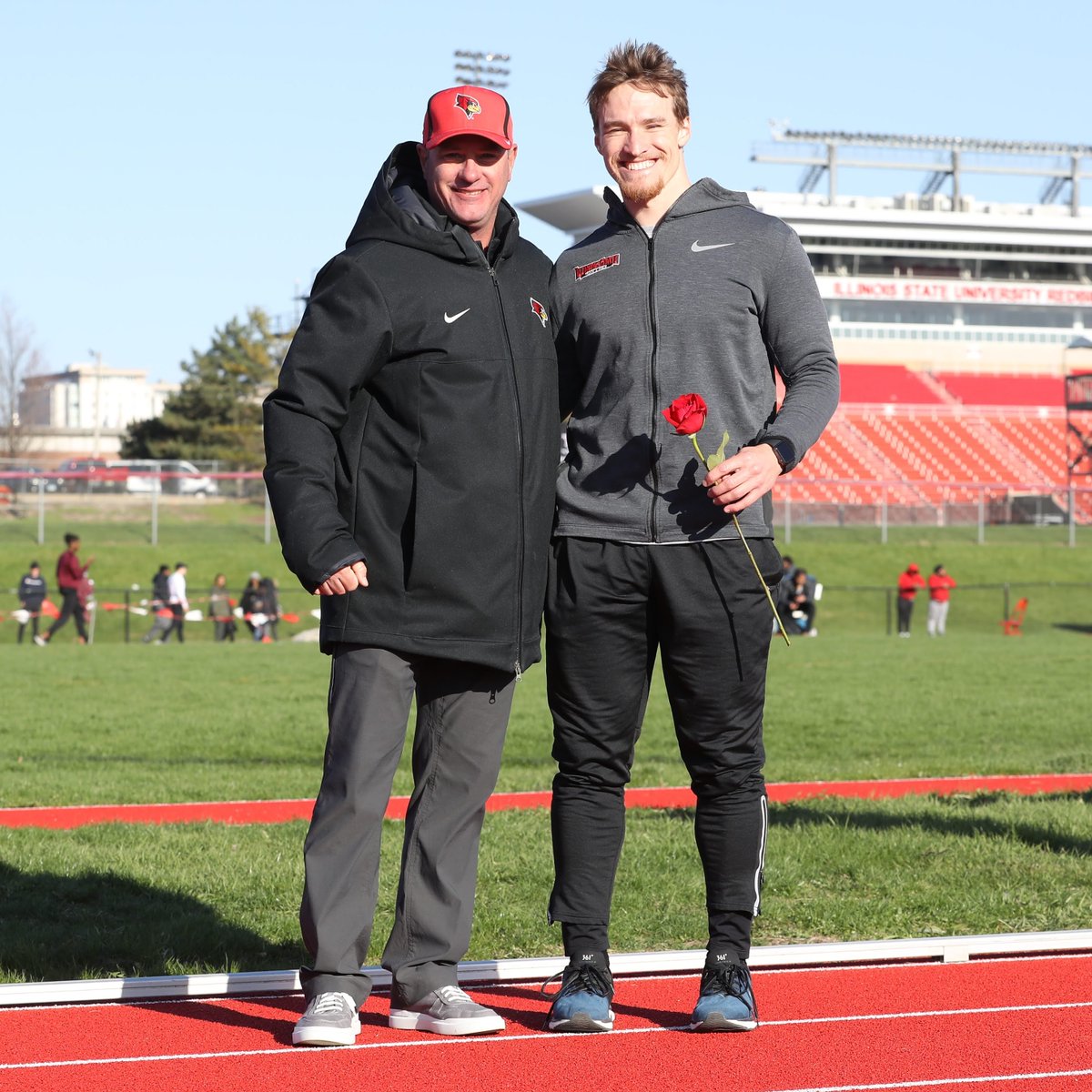 𝗦𝗘𝗡𝗜𝗢𝗥 𝗦𝗣𝗢𝗧𝗟𝗜𝗚𝗛𝗧 ✨🎓

Cole Maguire spent four years as a hurdler on the Redbird T&amp;F team and has graduated with a degree in Business. He was an MVC champion, 3x All-Valley performer and ranks No. 3 All-Time in ISU History in the 400mH.

Congrats &amp; good luck, Cole!