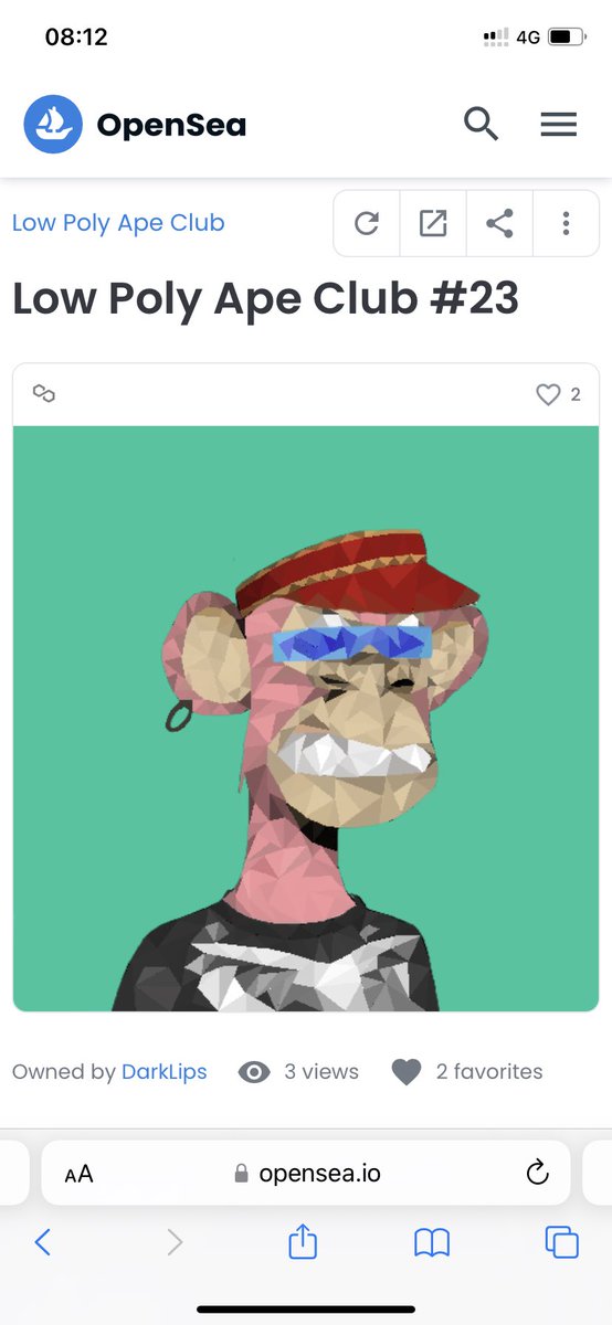 LowPolyApes's tweet photo. #NFTGiveavay 
To get one of the 5 Low Poly Ape Clubs you need to complete several tasks 
❤️Like this post and the NFT you want to get
❤️Follow my profile and retweet this post 
❤️Tag friends
Winners will be drawn in 24 hours 
Good luck♥️♥️♥️
#NFTCommumity #NFTProject #NFTshill https://t.co/TsZMhVhZwk