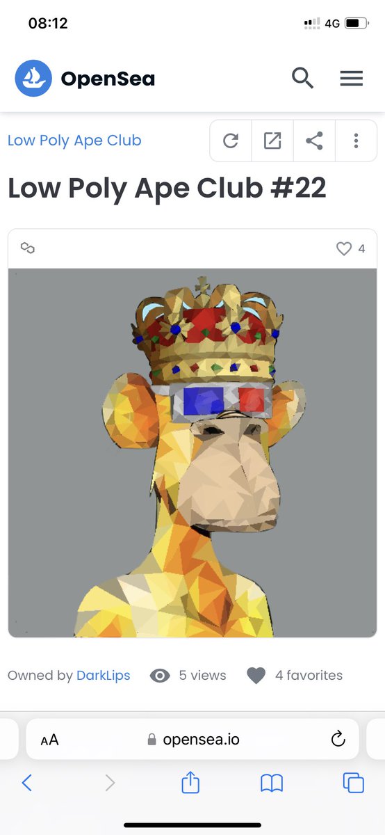LowPolyApes's tweet photo. #NFTGiveavay 
To get one of the 5 Low Poly Ape Clubs you need to complete several tasks 
❤️Like this post and the NFT you want to get
❤️Follow my profile and retweet this post 
❤️Tag friends
Winners will be drawn in 24 hours 
Good luck♥️♥️♥️
#NFTCommumity #NFTProject #NFTshill https://t.co/TsZMhVhZwk