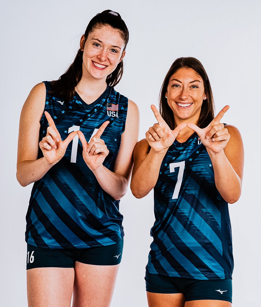 Have you been watching <a href="/usavolleyball/">USA Volleyball</a> this week?

Don't miss the next two games this weekend, because two of your favorite Badgers have been crushing it!

📰 x usavolleyball.org/story/u-s-wome…
