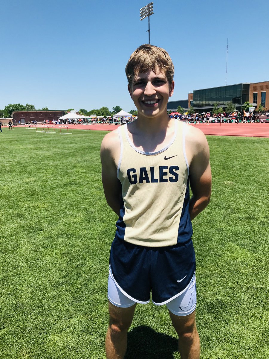 twil2323's tweet photo. Congrats to Lancaster junior Lukas Lang. Tied for fourth in pole vault (14-10) to earn Division I All-Ohio honors. ⁦@lancastergales⁩ https://t.co/pcrwQvlNUY