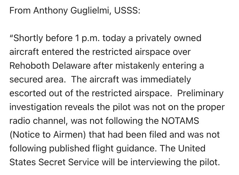BoKnowsNews's tweet photo. .@SecretService statement below. https://t.co/wYT5ge0P2l