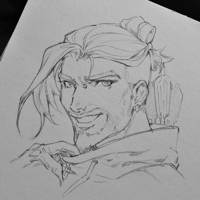 Commission with husbando for @hey_redhair 🎯💘 