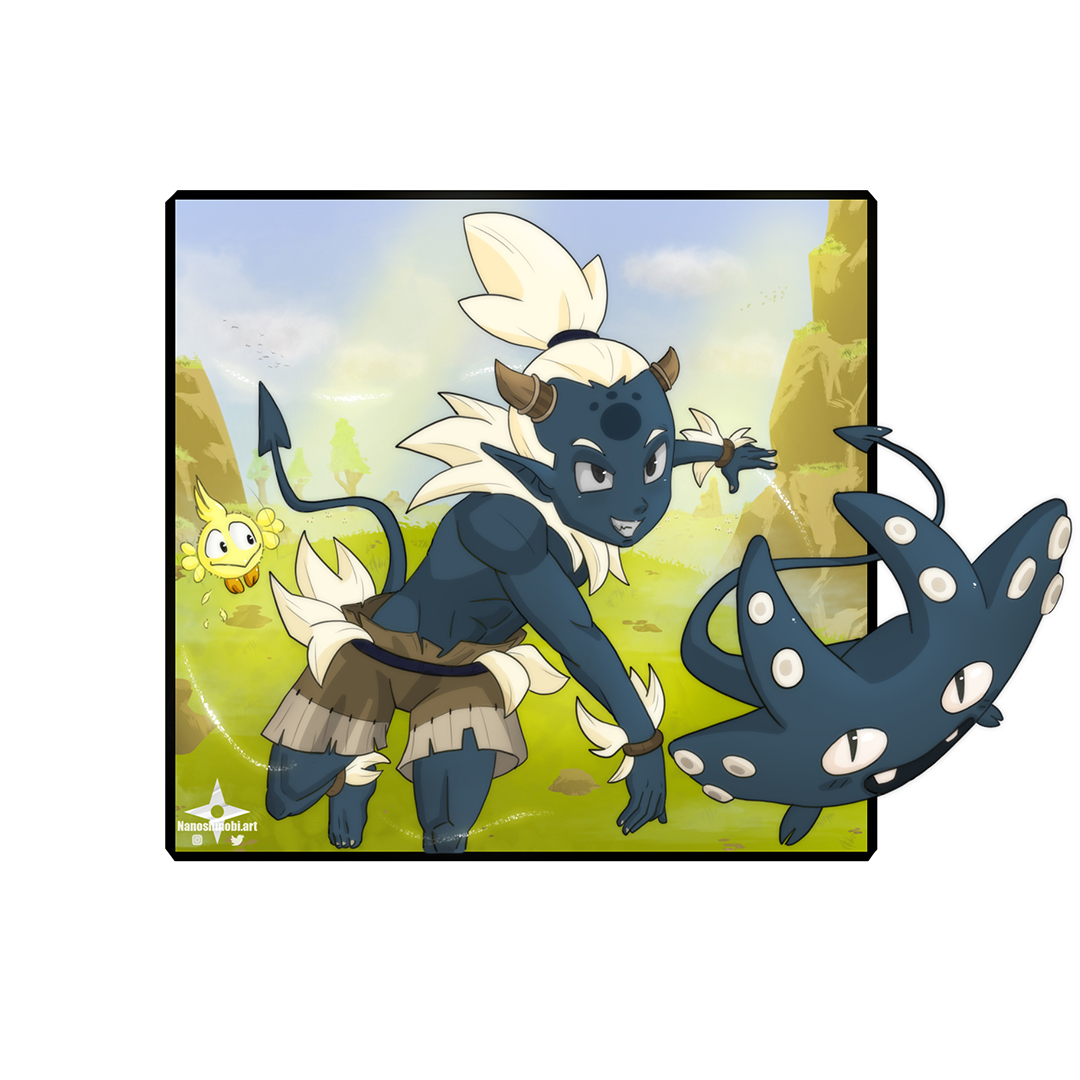 neowolffist's tweet photo. Como vi que les gusto la parodia anterior de Wakfu esta vez hice otra bastante conocida.
(que se puede ver en la segunda imagen)

Osamodas utiliza su Jamjam para "capturar" criaturas para luego usarlas en combate, conocido no? jeje

Enjoy 🎮

#wakfu #osamodas #dofus #wakfufanart https://t.co/kzzpC6rOFd