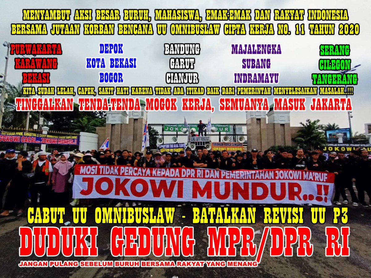 Nicho_Silalahi's tweet photo. Menurut Gue Teroris Sejati Itu ya Anggota @DPR_RI Yang Mensahkan UU Omnibuslaw, UU Pelemahan KPK, UU Minerba dan Seluruh Produk UU Yang Melindungi Oligarki Demi Menindas Rakyat Sendiri, Ia Ga Sih ?

Yang Setuju Gue Retuit Aja.
😁 https://t.co/YqX7rFUrMv