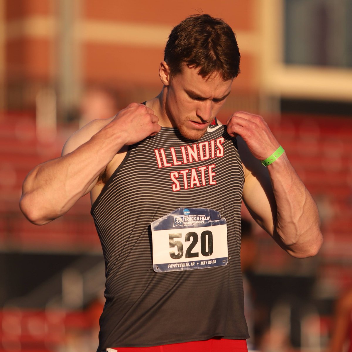 RedbirdTFXC's tweet photo. 𝗦𝗘𝗡𝗜𝗢𝗥 𝗦𝗣𝗢𝗧𝗟𝗜𝗚𝗛𝗧 ✨🎓

Cole Maguire spent four years as a hurdler on the Redbird T&amp;F team and has graduated with a degree in Business. He was an MVC champion, 3x All-Valley performer and ranks No. 3 All-Time in ISU History in the 400mH.

Congrats &amp; good luck, Cole! https://t.co/U0A9h6aavB