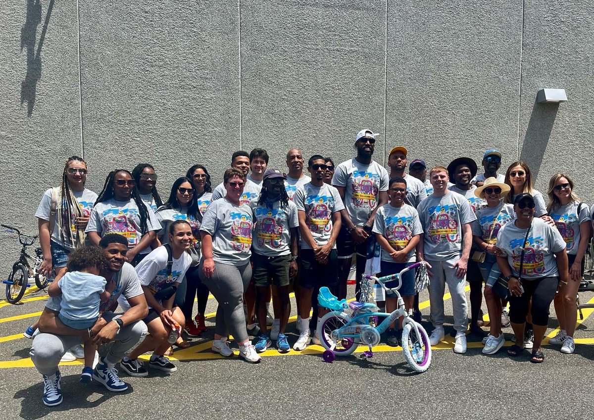 It was a beautiful day for the #LiveLikeJT bike giveaway 🚲Special thank you to all our wonderful volunteers and the staff at Walmart - Mount Laurel, NJ. The smiles from the kids were as bright as the sun ☀️