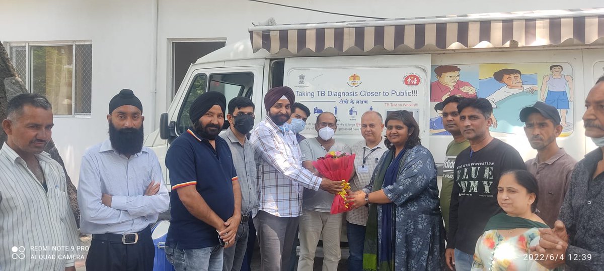 BhanuMahajans's tweet photo. Thank you Dr Perupkar Singh  ji and Team
For conducting TB Awareness &amp; Free Testing Facility for Sanitation team , Street vendors &amp; Members of Ward 21 Gandhi Nagar.

Thank you for your support to serve our People.

#ward21gandhinagar 
#healthyliving 
#TBTchallenge https://t.co/4KBcO26FXO