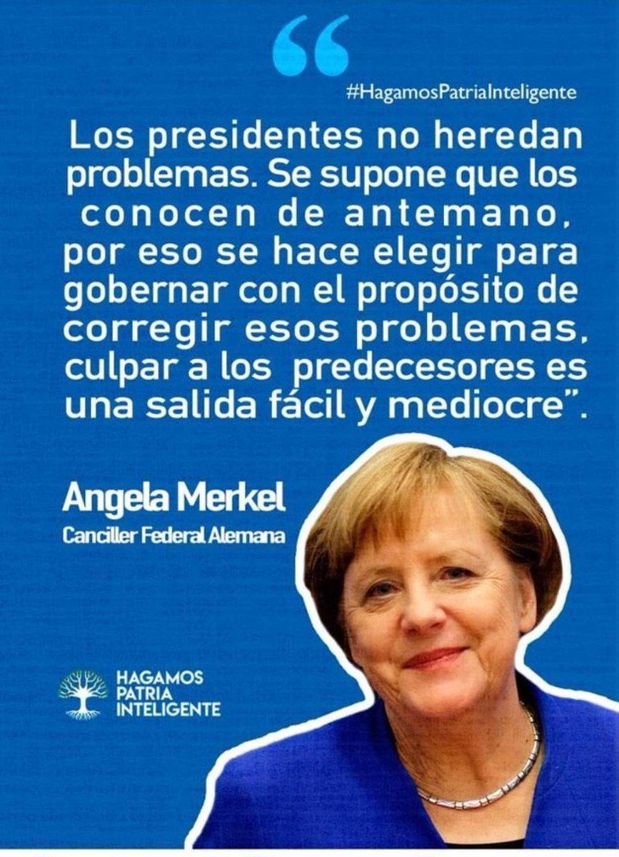 AlmaMiaEcu's tweet photo. Un mensaje de Angela Merkel para Guillermo Lasso.

En pocas palabras PONTE A TRABAJAR Y DEJA DE QUEJARTE. https://t.co/eoHyra6iSz