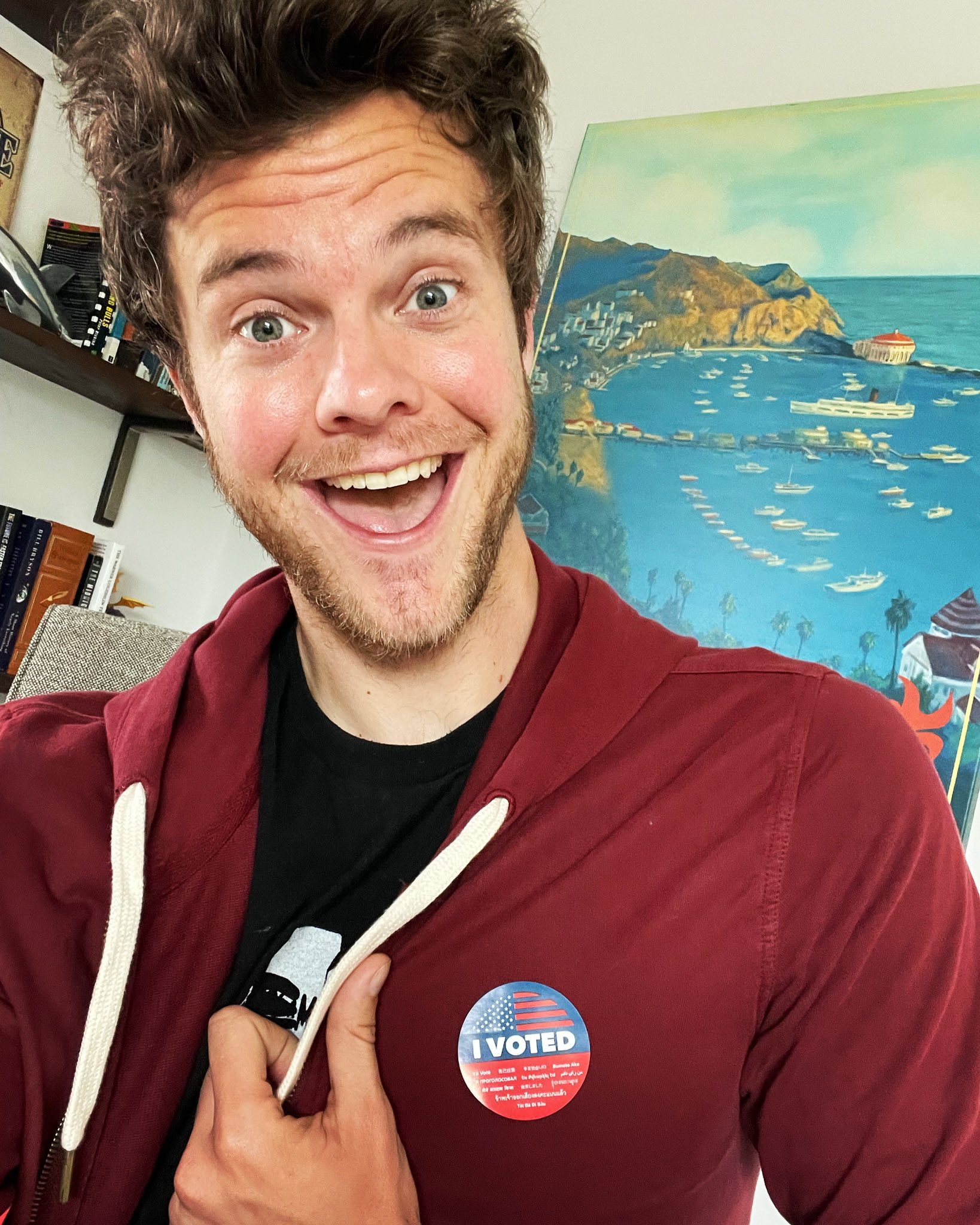Jack Quaid on Twitter: “🗳Ayyyyy California! Vote, ya goofs! #vote https