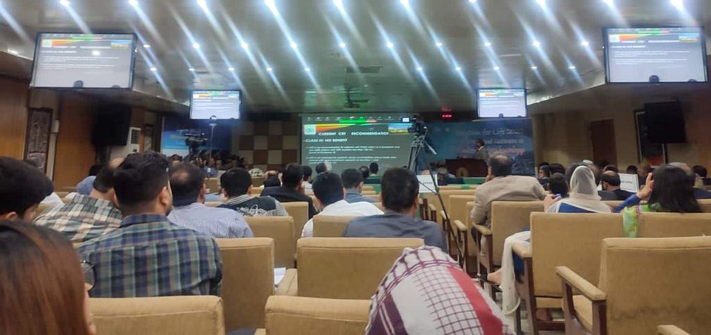 gmspakistan's tweet photo. #GMS participated in 'Rhythm of Life, 18th International Conference on #Cardiac #Electrophysiology', organized by the Armed Forces Institute of Cardiology and National Institute of Heart Diseases from 4th - 5th June 2022. 1/2
#GMSPakistan #EPConference #AFIC #NIHD https://t.co/TX8uvDzFVe