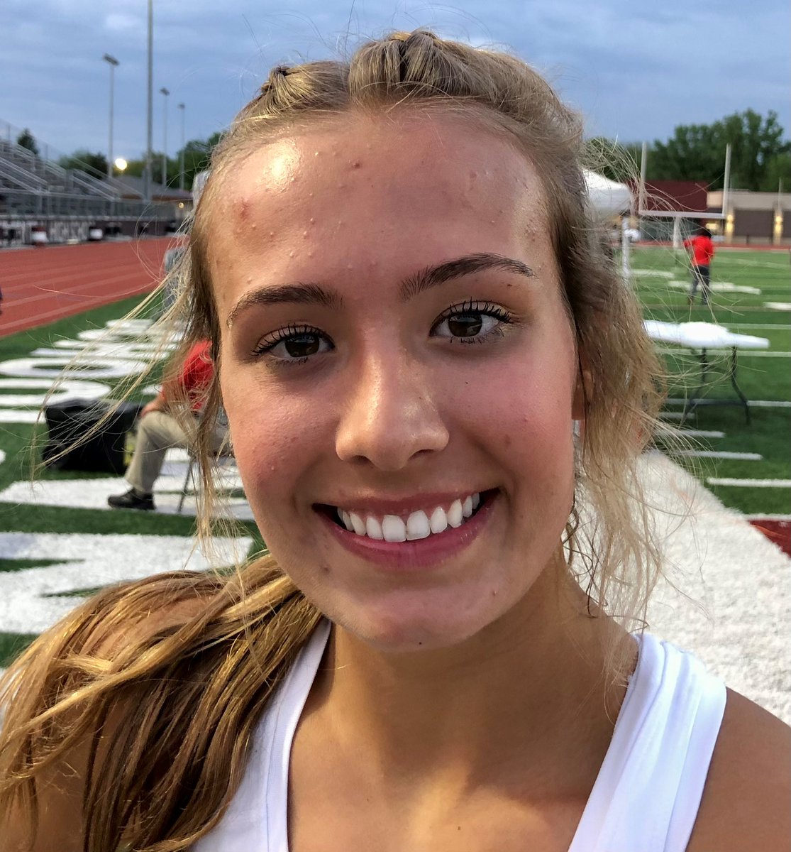 So many standouts in <a href="/IHSAA1/">IHSAA</a> track and field, it's hard to feature all. Note from <a href="/Cathedral_TandF/">Cathedral Irish Track & Field</a>. Reese Sanders broke Cole Hocker's school record for points scored at state:

38.5 Sanders
34     Hocker

Sanders twice won 300 hurdles, and she led Cathedral to 2021 team title.