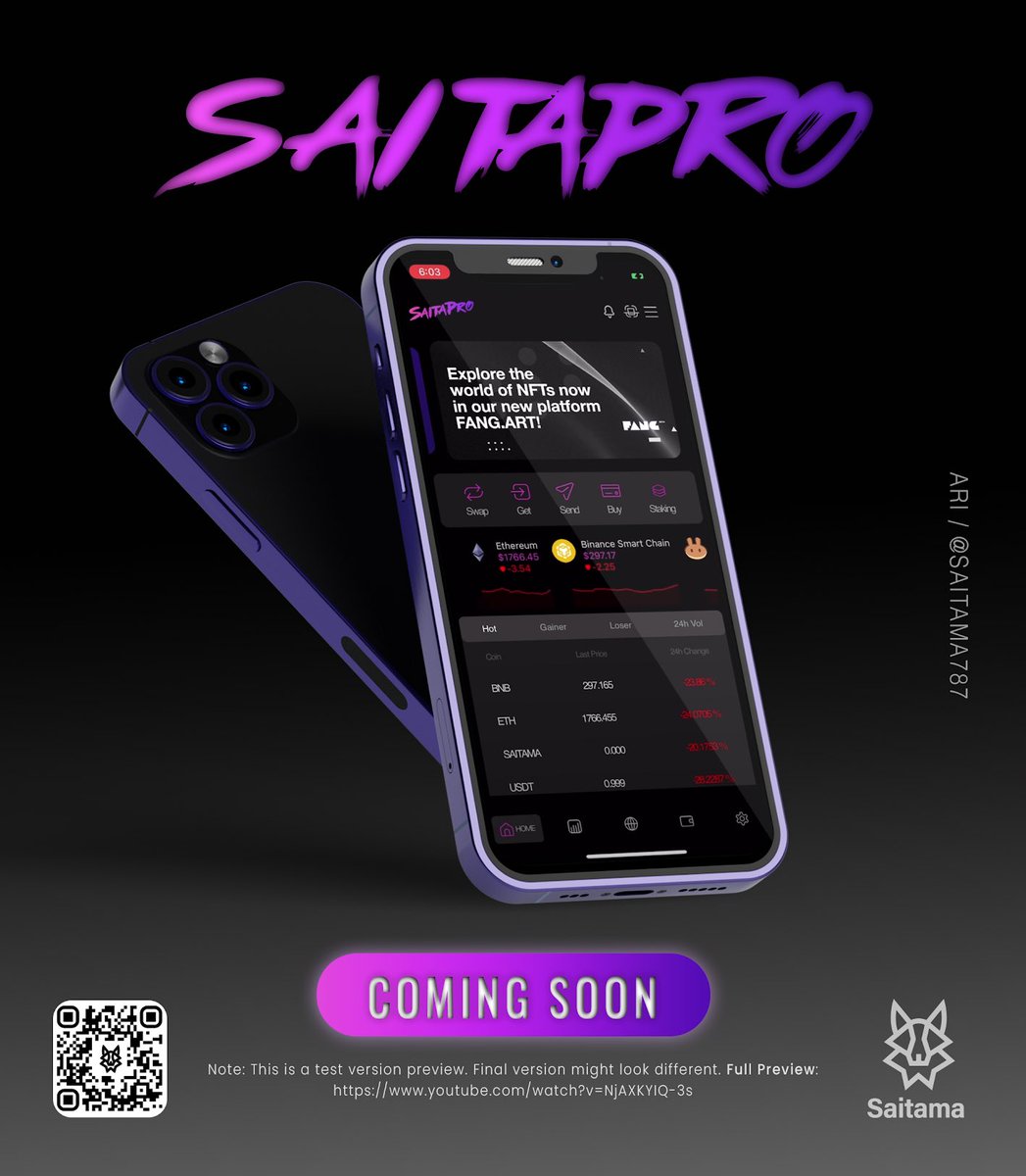 787_Ari's tweet photo. Hey #SaitamaWolfpack !  I updated the promo graphic I made for #SaitaMask to #SaitaPro app . 🤍🔥🐺
Always with love for the pack, Ari🫶💙.  

#WeAreSaitama 
#SaitaPro 
#Saitamav2 
#SaitamaLLC 
@Saitamaguru1 @kleingabriel @ElonMansur @mannythehitman https://t.co/jvrSSxrAZl