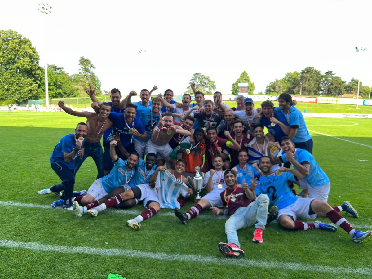Complimenti AC Bellinzona <a href="/ACB1904/">AC BELLINZONA</a> per la vittoria del campionato di Promotion League e la promozione (anche sul campo) in Challenge League!