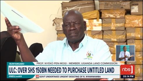 Residents of Bunyangabo district say they are yet to receive over 2000 land title deeds from the Uganda Land Commission. 

<a href="/ericwakabi/">Wakabi Rugasira Eric</a>

#NBSLiveAt9 #NBSUpdates