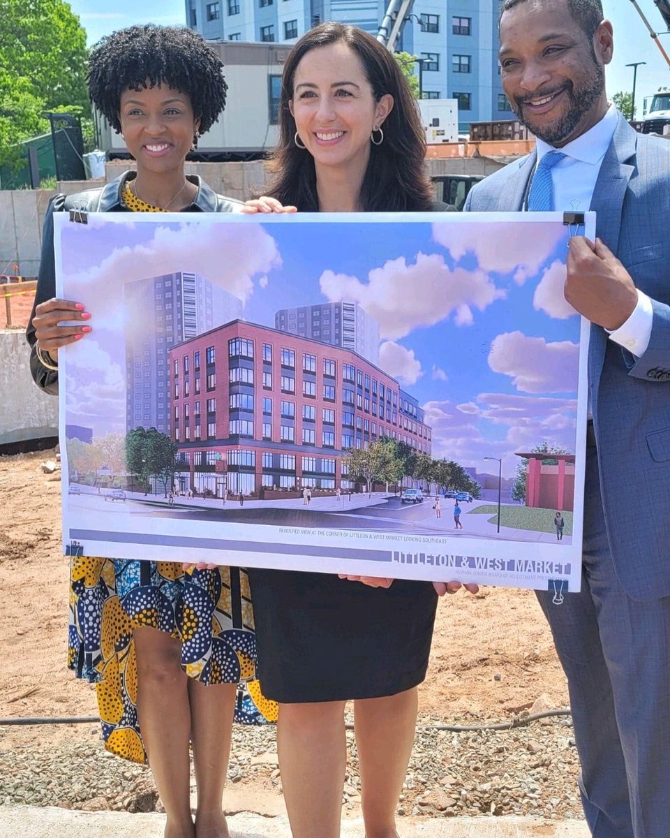 bereadynj's tweet photo. Here, Dr. Chris T. Pernell is joined by our city’s fellow changemakers as they lay the foundation for the development of 78 affordable rental apartments for mixed-income families–including 16 supportive housing units for those with complex health needs. #bereadynj https://t.co/bgOWhFzJKo