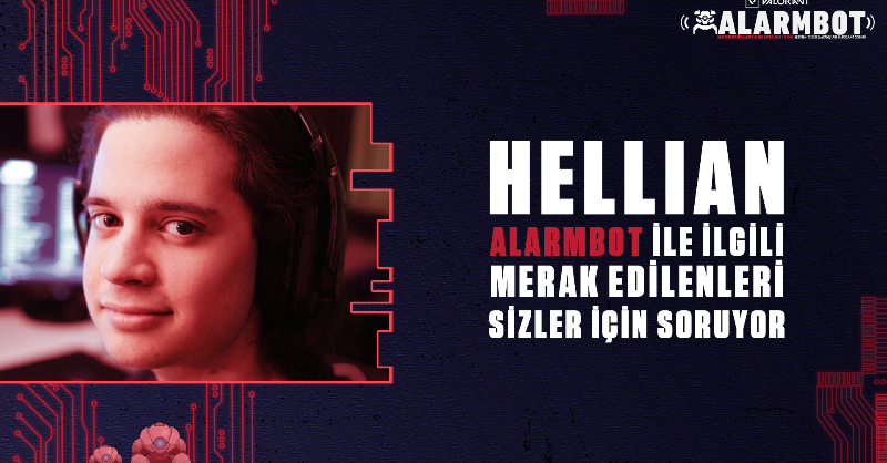 VALORANTtr's tweet photo. #Alarmbot sistemini @HellianTV tüm detaylarıyla sizler için soruyor. 👊
📺: https://t.co/tdzUNHRNB3