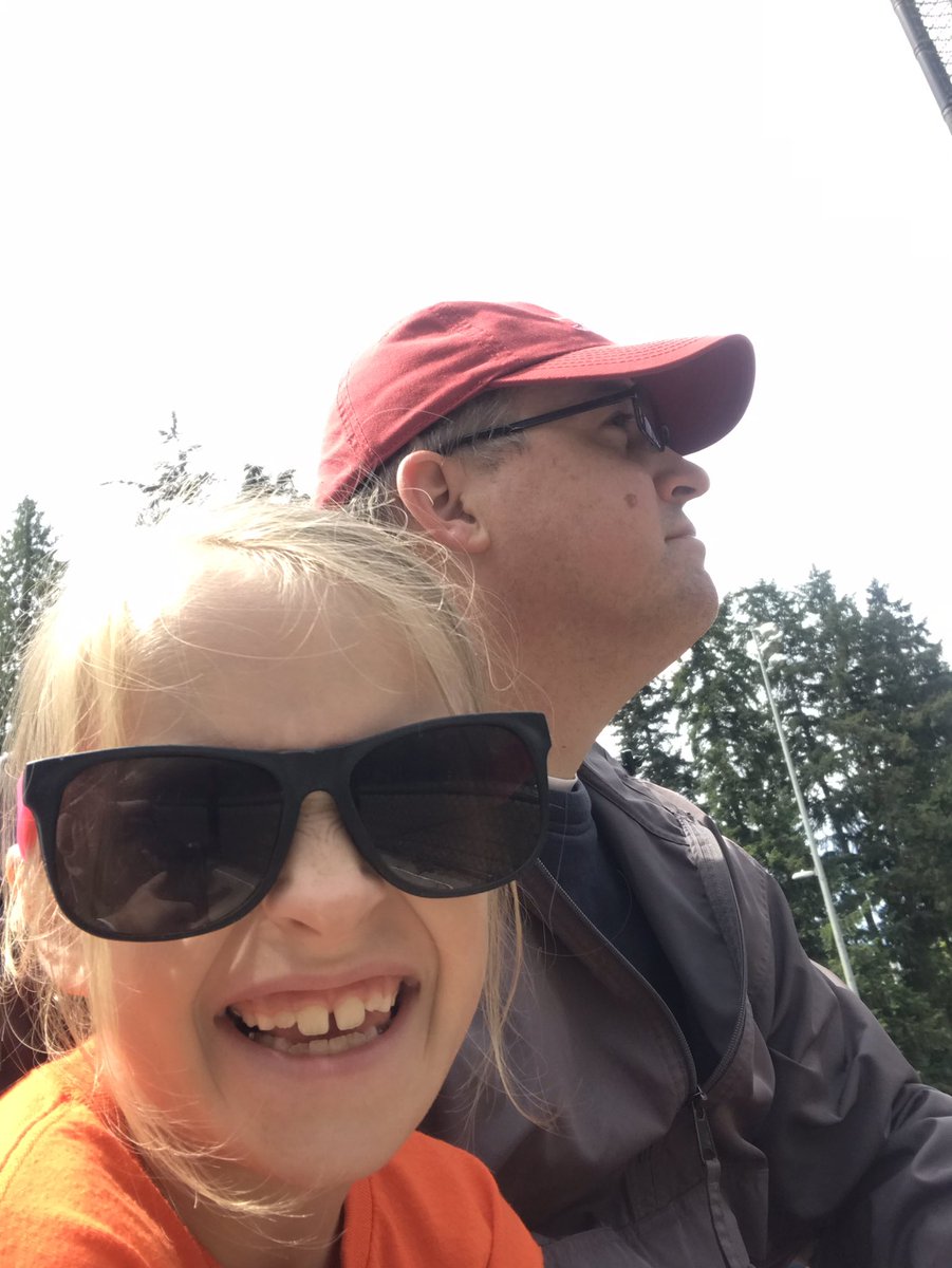 ChrisMulick's tweet photo. How we roll on a Saturday after four days away. #BaseballSaturday #BadSelfies #Busted https://t.co/PHlInzNx0Z