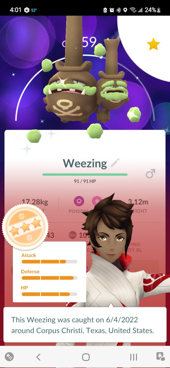 olivia91997's tweet photo. @AMill1994 Got my 1st and 2nd shiny an hour ago. That is probably all I'll be getting today lol https://t.co/oA0oZkkd2b